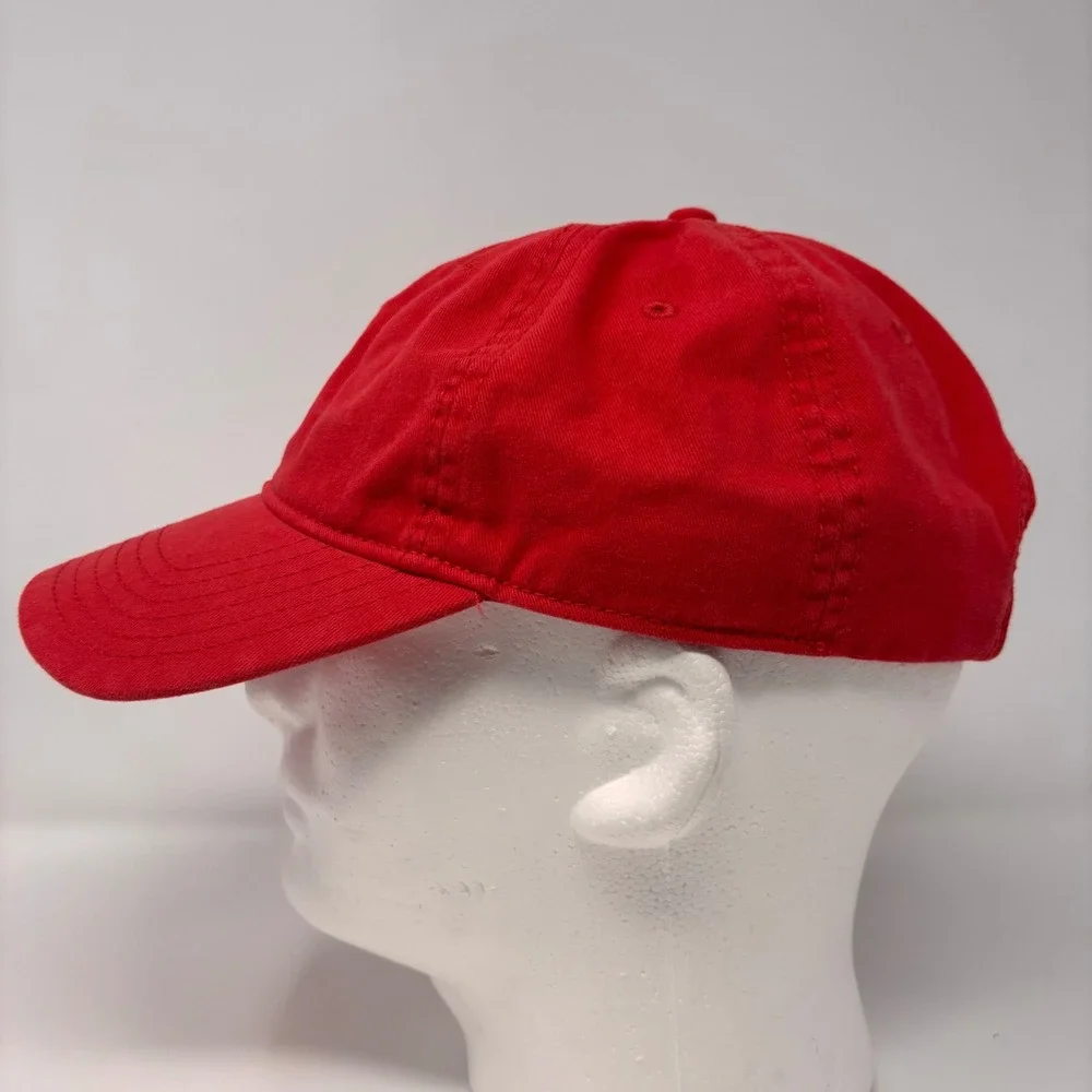 Disney Mickey Mouse Red Baseball Cap Adjustable Dad Hat Embroidered‎